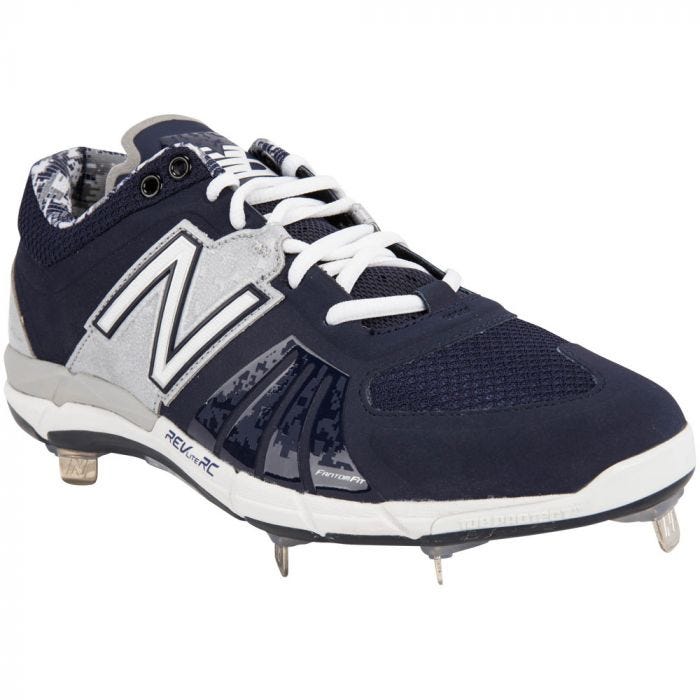 navy new balance cleats