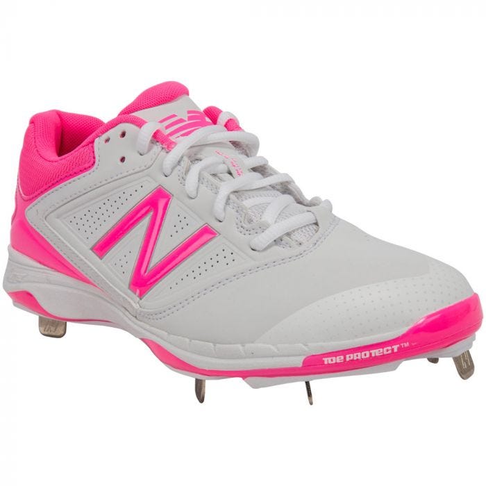 pink softball cleats youth