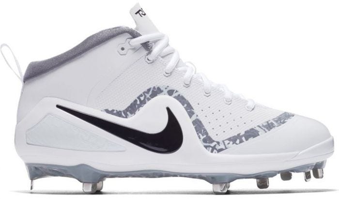 nike men's force zoom trout 4 mid metal baseball cleats