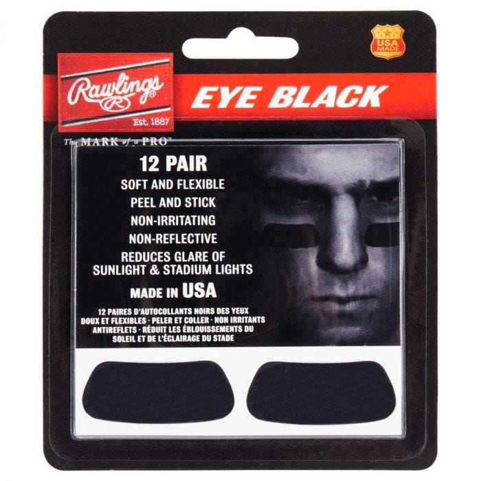 Rawlings Eye Black Stickers