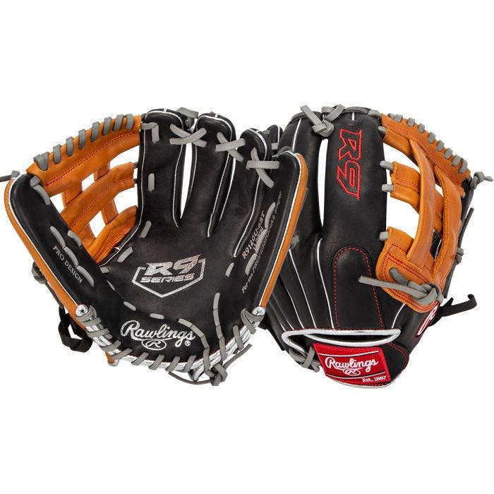 Rawlings r9 top baseball glove series