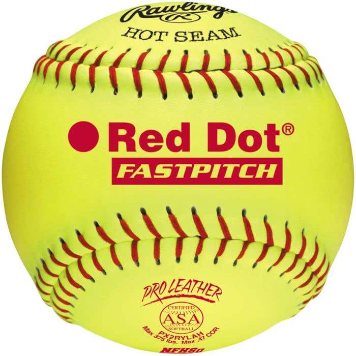 Rawlings Pro Leather Softball - Thumbnail 4