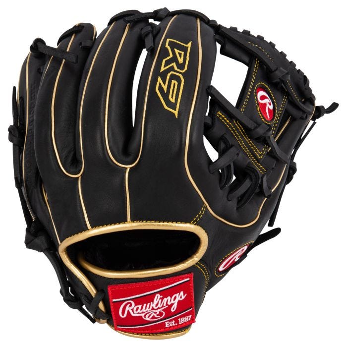 Rawlings R9 Series R9314 2BG 11.5 I Web Narrow Fit Baseball Glove 2021 Model