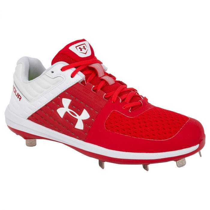 red under armour cleats