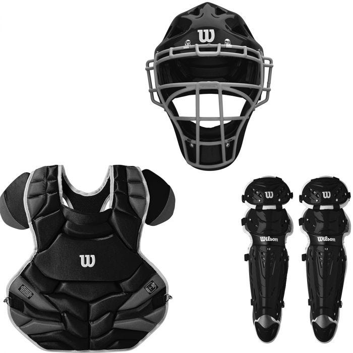 wilson c1k catcher's gear kit