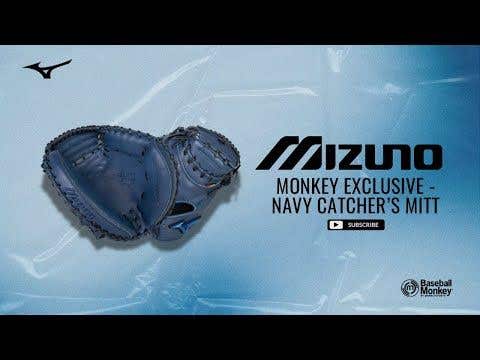 Monkey Exclusive Mizuno Navy Catcher’s Mitt I BaseballMonkey