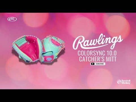 ColorSync 10.0 Berry Mint Catcher’s Mitt I BaseballMonkey 