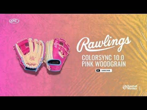 ColorSync 10.0 Pink Woodgrain I BaseballMonkey 