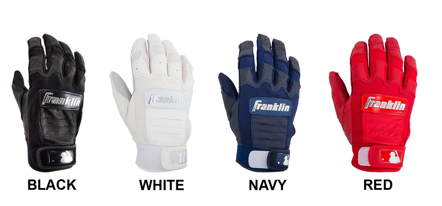 Franklin CFX Chrome Youth Batting Gloves