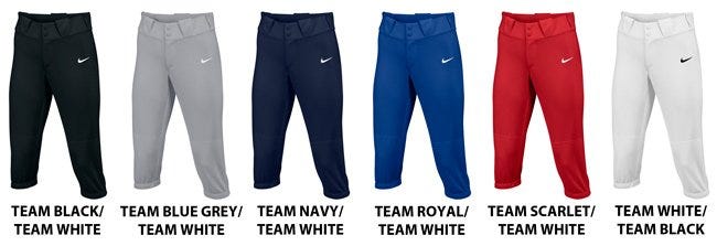 navy blue nike softball pants