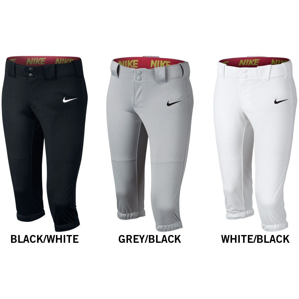 Nike Womens Softball Pants Size Chart