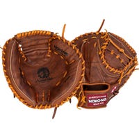 Nokona Walnut W-3350 Closed Web Baseball Catcher's Mitt - 2023 Model Size 33.5 in