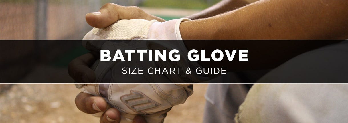 Batting Glove Size Chart & Guide | BaseballMonkey