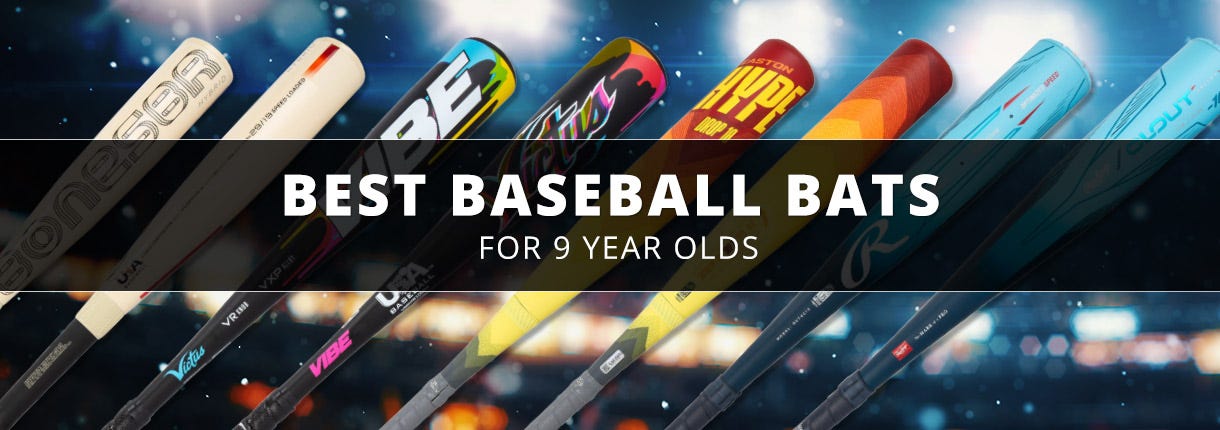 baseball bats for 9 year olds