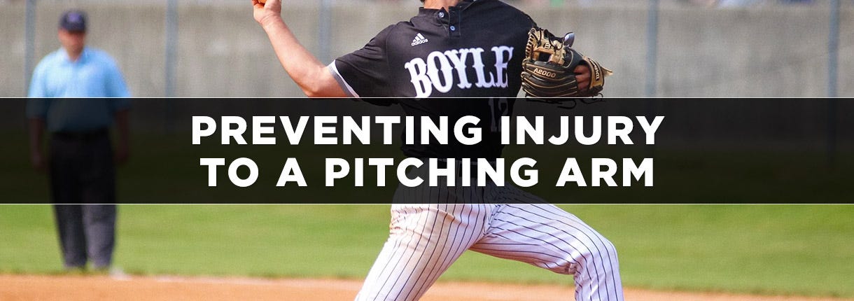 Preventing Injury to a Pitching Arm