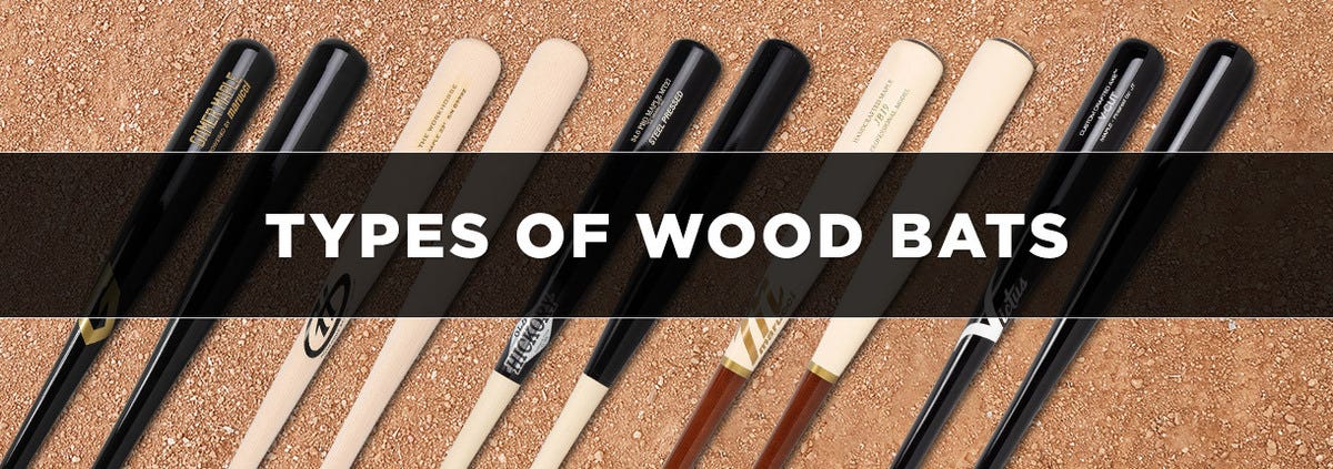 Types of wooden baseball bats