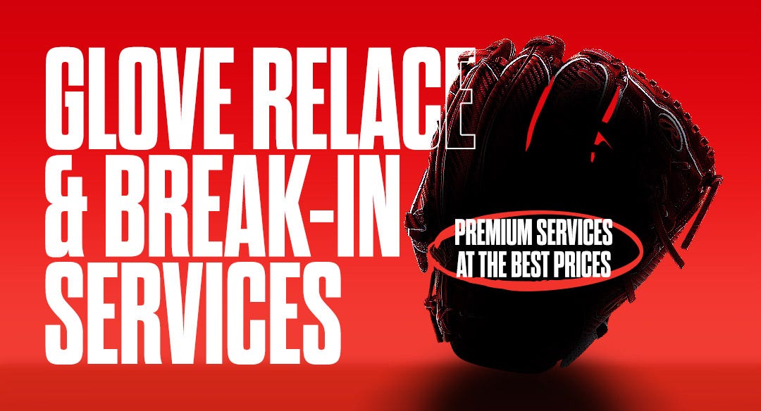Glove relace and break-in services