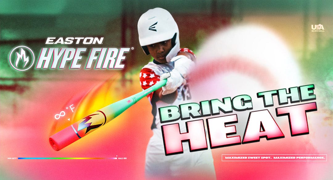 Easton Hype Fire: Bring the heat