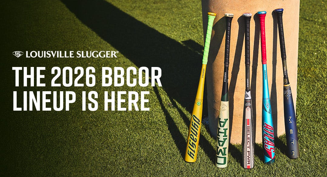 Louisville Slugger: The 2026 BBCOR lineup is here