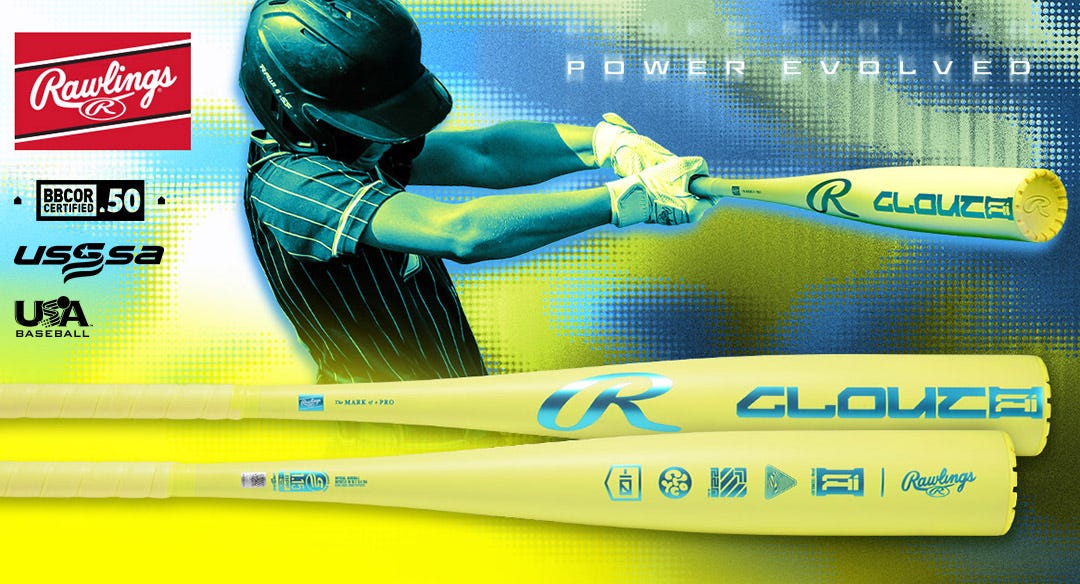 Rawlings 2026 Clout AI Baseball Bats: Power evolved