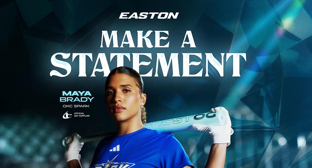Easton Ghost OG fastpitch softball bats. Make a statement.