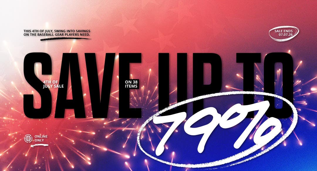 4th of July Sale. Save up to 79% on 38 items. Sale ends 7/7/2026.