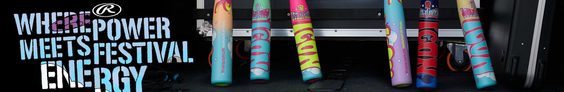 Rawlings Icon Fest Collection. Where power meets festival energy.