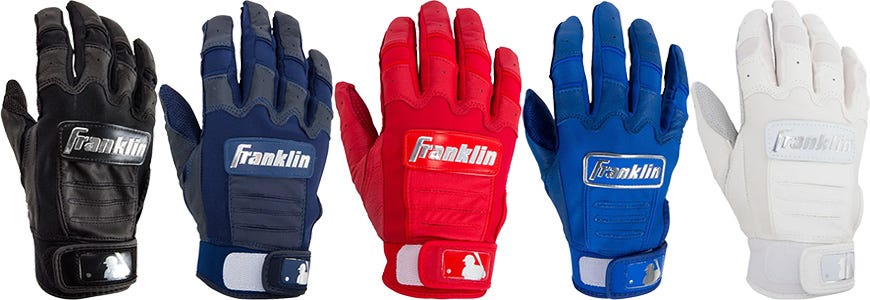 Franklin CFX Chrome Youth Batting Gloves