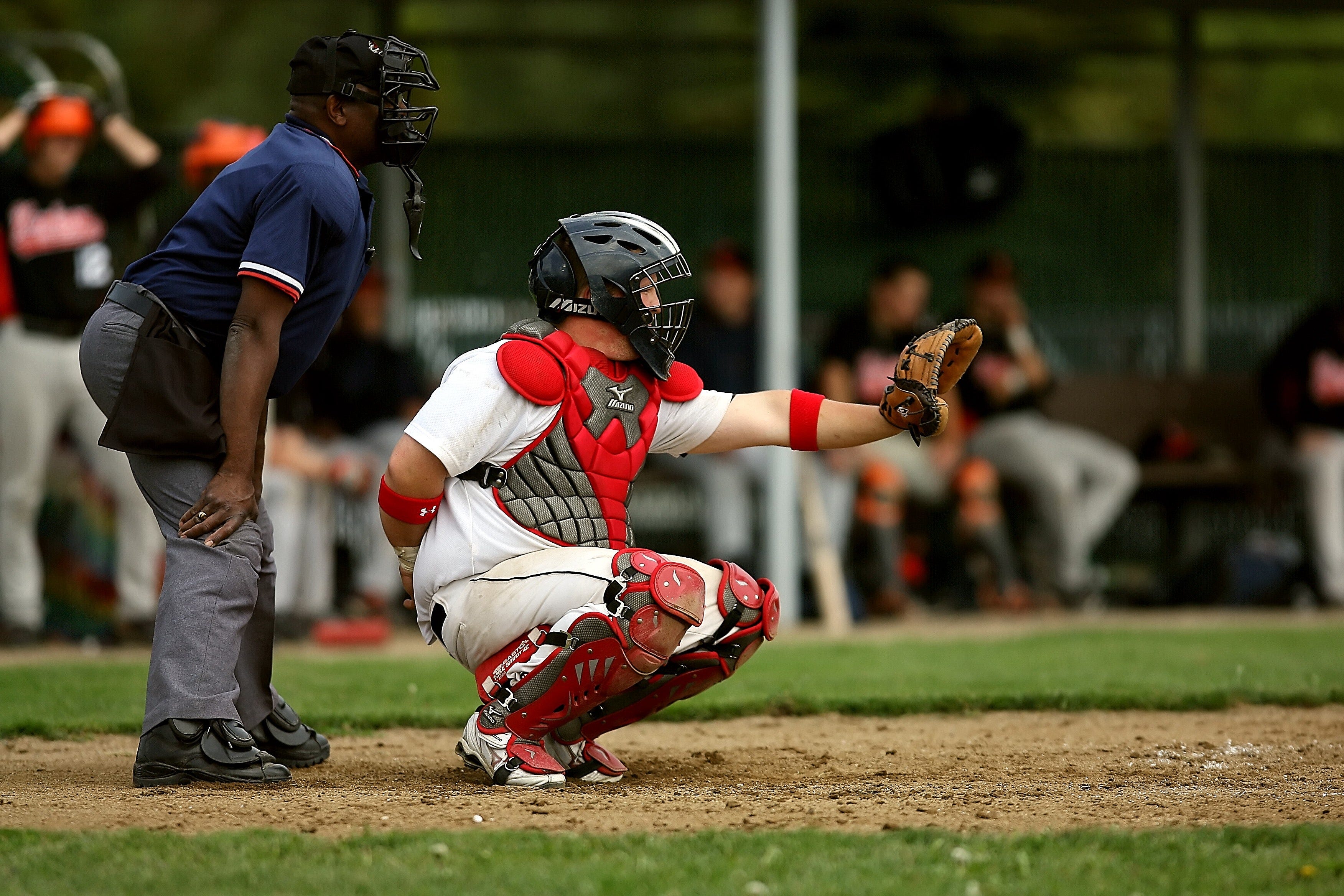 most common catcher injuries