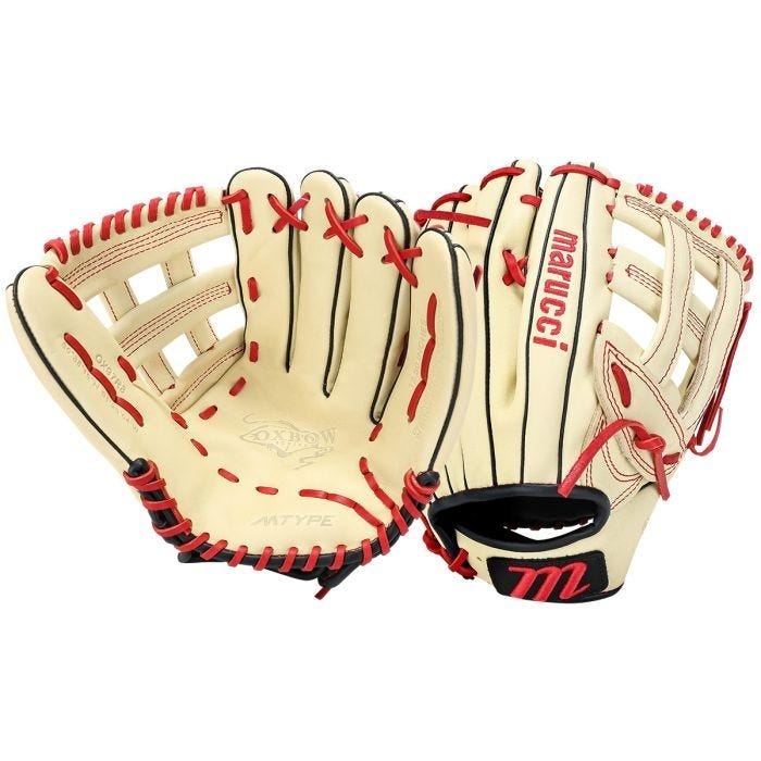 44 Pro Custom Baseball Glove Signature Series Red Canada Modified