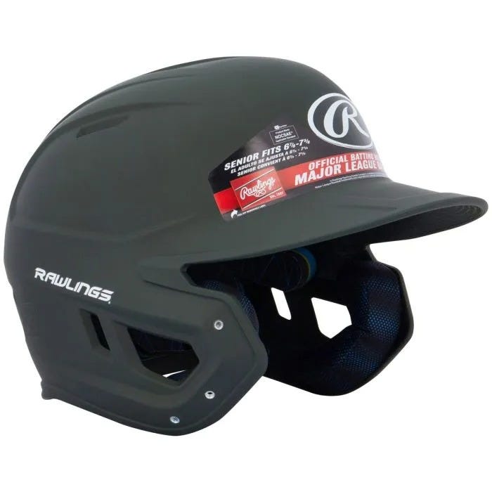 Rawlings Mach Matte Senior Batting Helmet