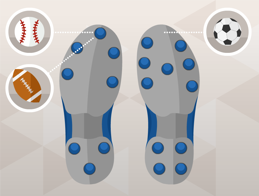 types of cleats